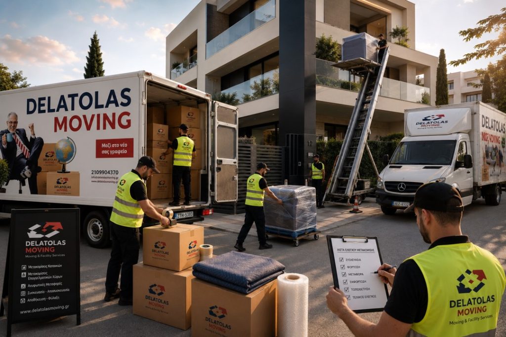 Χάρη στη χρήση οργανωμένων διαδικασιών μετακόμισης επιτυγχάνουμε: